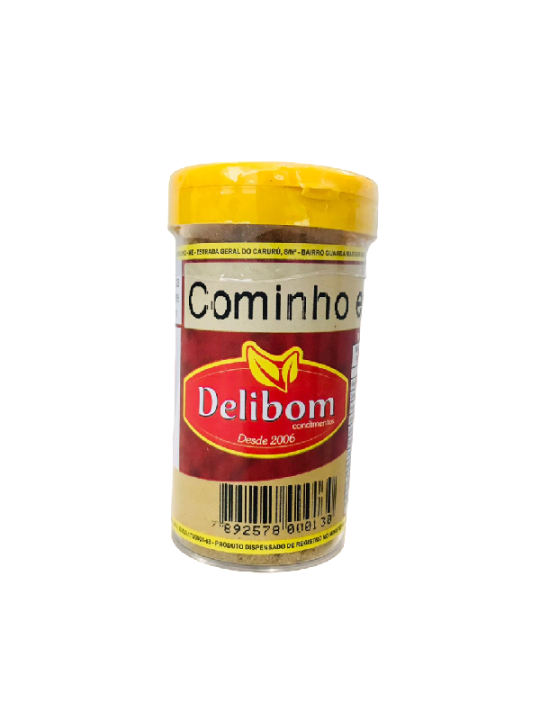 Condimento Cominho Em Po 25Gr Delibom - Unidade