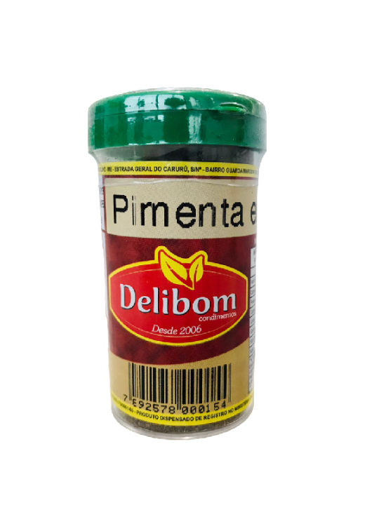 Condimento Pimenta Em Po 25Gr Delibom - Unidade