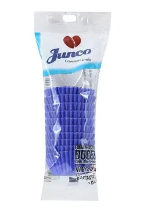Forminha Papel N4 Azul Royal Junco - Pacote C/100 Un