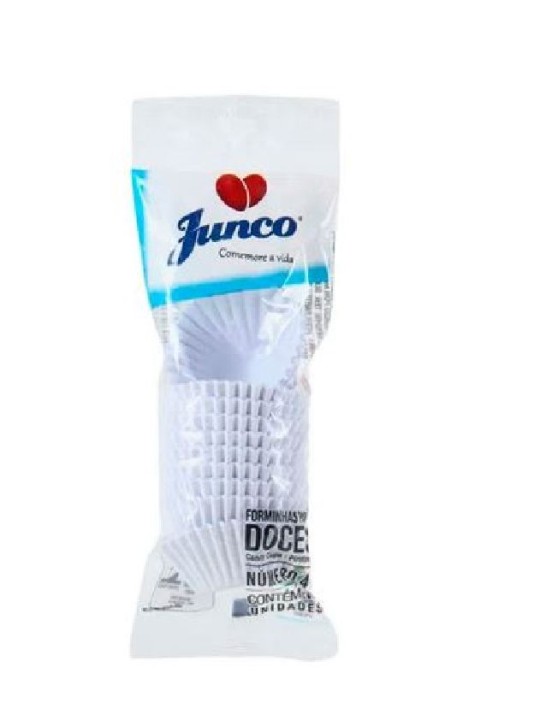 Forminha Papel N4 Branca Junco - Pacote C/100 Un