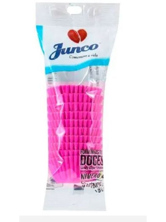 Forminha Papel N4 Pink Junco - Pacote C/100 Un