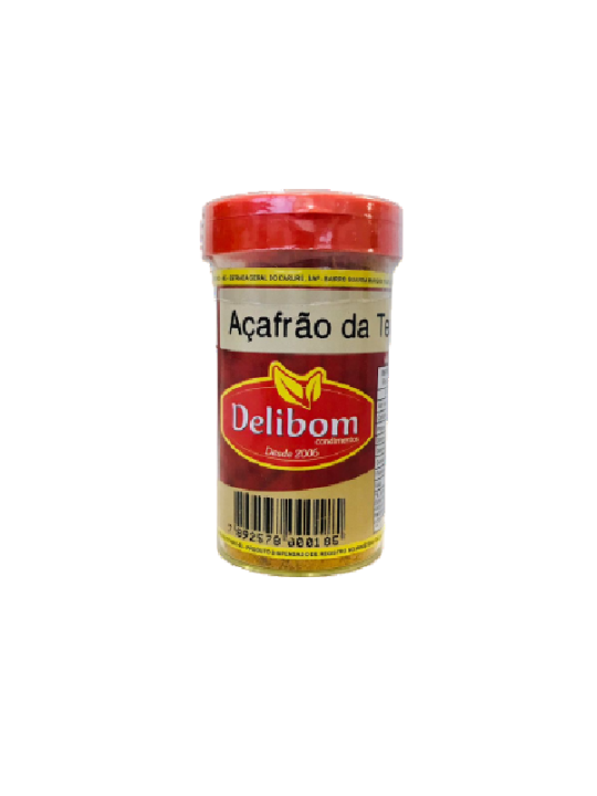 Condimento Açafrão 23 Gr Delibom - Unidade