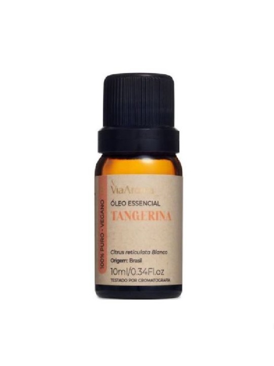 Oleo Essencial Tangerina 10Ml Viaaroma - Unidade