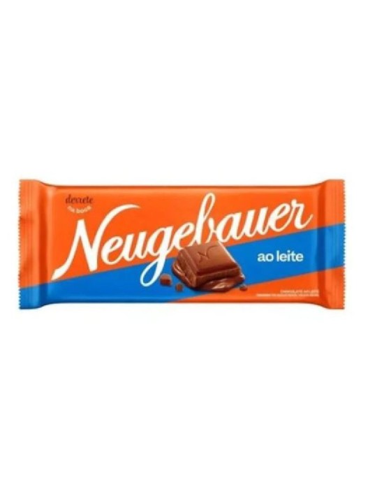 Barra Chocolate Ao Leite 80Gr Neugebauer - Unidade