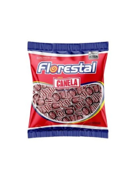 Bala Bolinha Canela 500Gr Florestal - Pacote