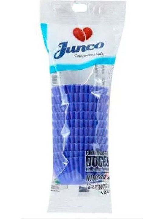 Forminha Papel N6 Azul Royal Junco - Pacote C/100 Un