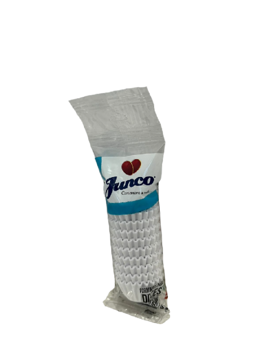 Forminha Papel N6 Branca Junco - Pacote C/100 Un