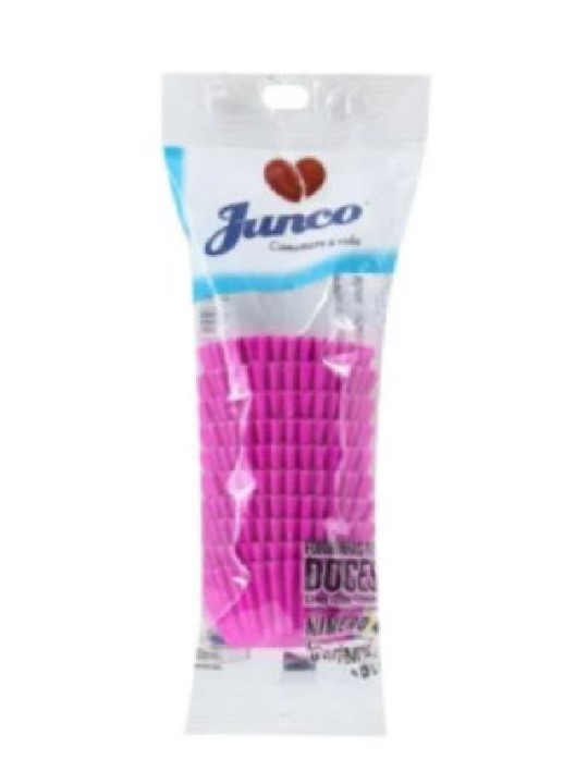 Forminha Papel N6 Pink Junco - Pacote C/100 Un