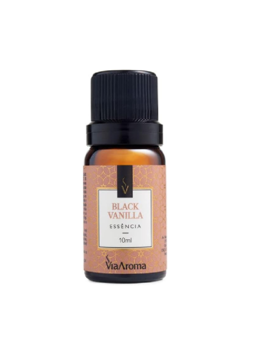 Essencia Classica Black Vanilla 10Ml Viaaroma - Unidade