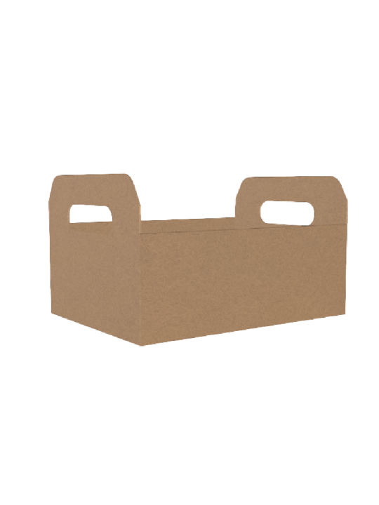 Cesta Caixote Kraft M 12X22X14Cm Ref.4322 Boxid - Unidade