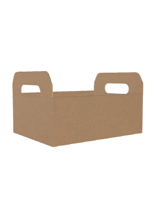 Cesta Caixote Kraft G 14,5X25X18,5Cm Ref.4323 Boxid - Unidade