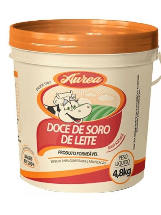 Doce De Leite Tradicional 4,8Kg Aurea - Unidade