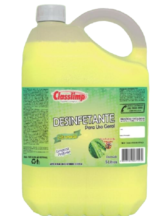 Desinfetante Citronela 5 Litros Classlimp - Unidade