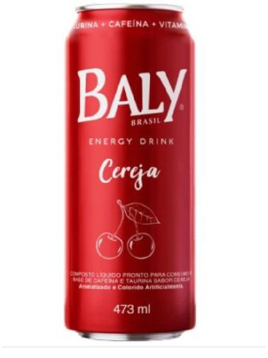 Baly Lata Cereja 473Ml Baly - Unidade