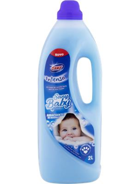 Amaciante Baby Intenso Azul 2Lt Sany - Unidade