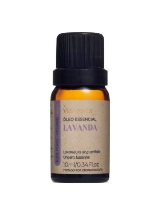 Oleo Essencial Lavanda 10Ml Viaaroma - Unidade