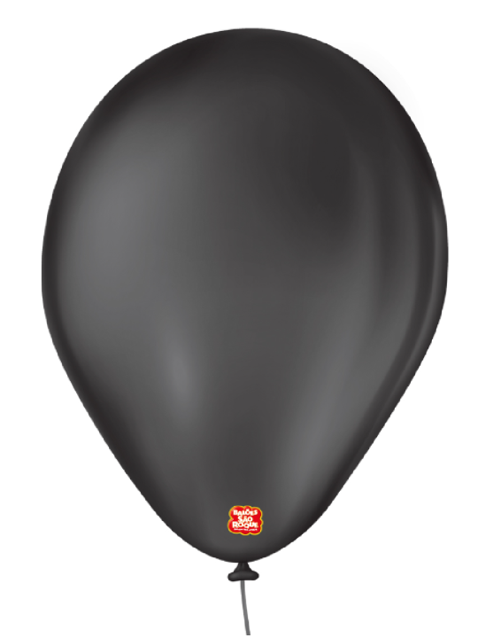 Balao Liso 7.0 Preto Ebano C/50 Sao Roque - Pacote