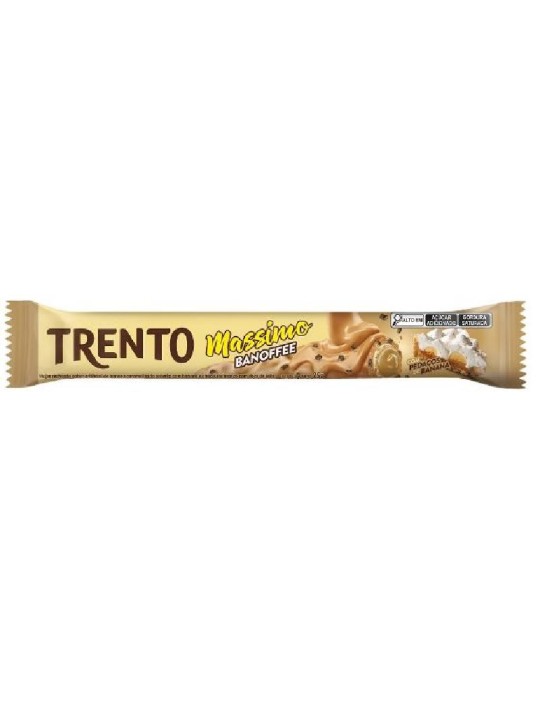 Trento Massimo Wafer Banoffee 25Gr Peccin - Unidade