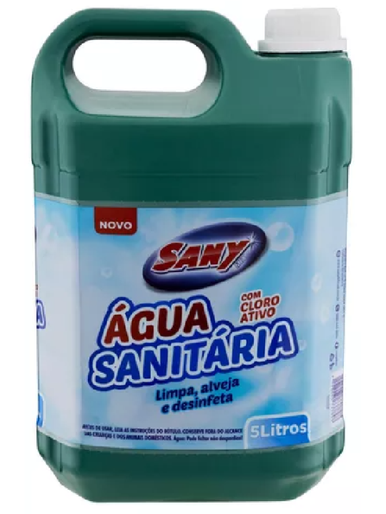 Agua Sanitaria C/Cloro Ativo 5Lt Sanymix - Unidade