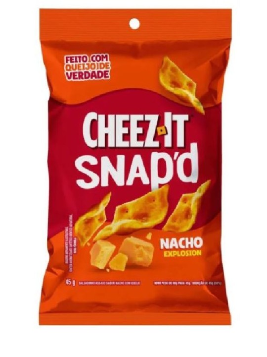 Salgadinho Assado Snack Cheez It Snapd Nacho 45Gr - Pacote - Parati