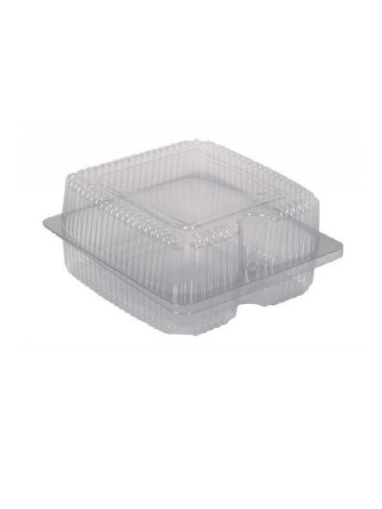 Embalagem Cristal Bp-14 Quadrada Rocambole 14,5X15X8,5Cm Bipack - Unidade