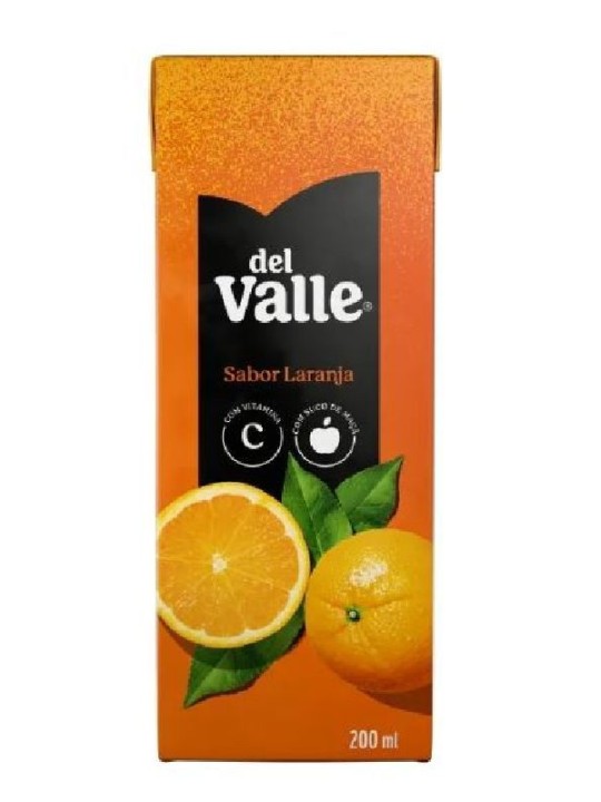 Suco Nectar Laranja 200Ml Del Valle - Unidade