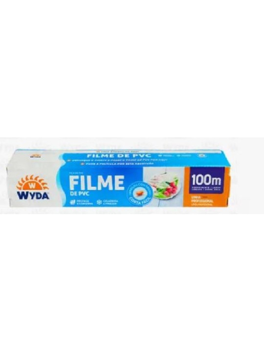 Filme De Pvc 100Mt X 28 Cm C/ Serrilha Wyda - Unidade