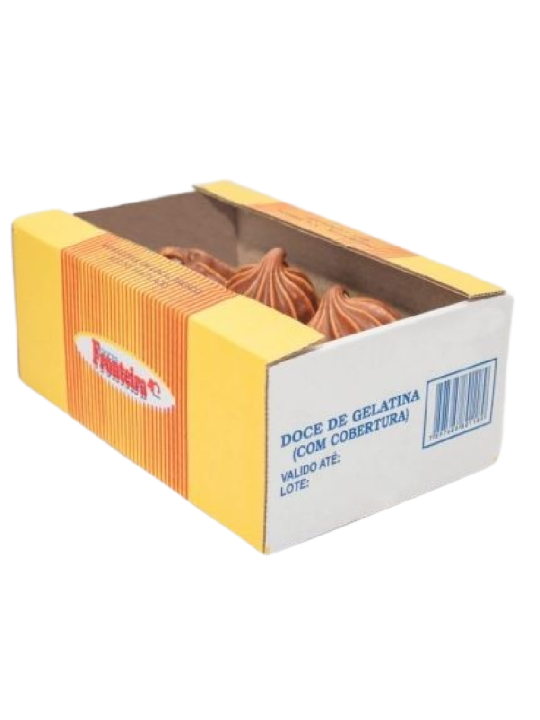 Teta Ao Leite 260Gr C/12 Un Doces Fronteira - Caixa