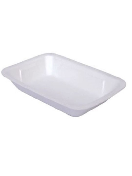 Bandeja Isopor Eps Ff 05 11X16X3Cm Fibraform - Pacote C/100 Un