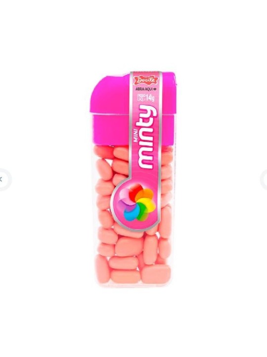 Pastilha Mini Minty Tutti-Frutti 14Gr Docile - Unidade