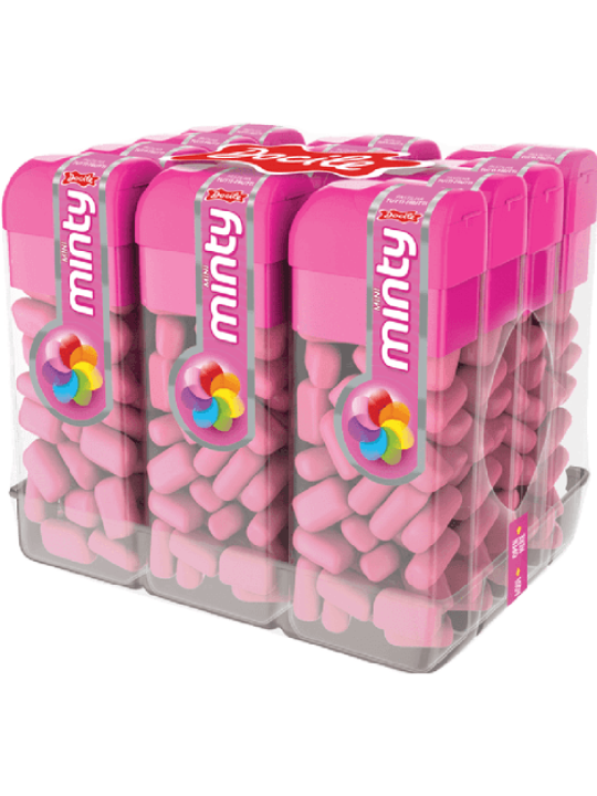 Pastilha Mini Minty Tutti-Frutti 14Gr Docile - Unidade