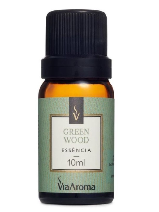 Essencia Classica Green Wood 10Ml Viaaroma - Unidade