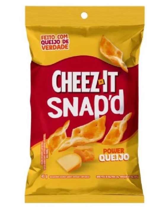 Salgadinho Assado Snack Cheez It Snapd Power Queijo 45Gr - Pacote - Parati
