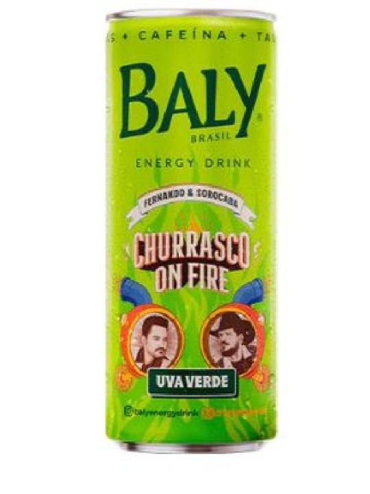 Baly Lata Uva Verde 250Ml Baly - Unidade