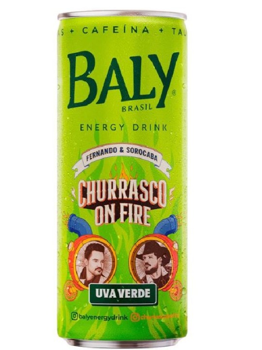 Baly Lata Uva Verde 473Ml Baly - Unidade