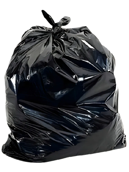 Saco De Lixo Preto 240Lt 1,10X1,25X0,08 Versatil - Fardo C/50 Un
