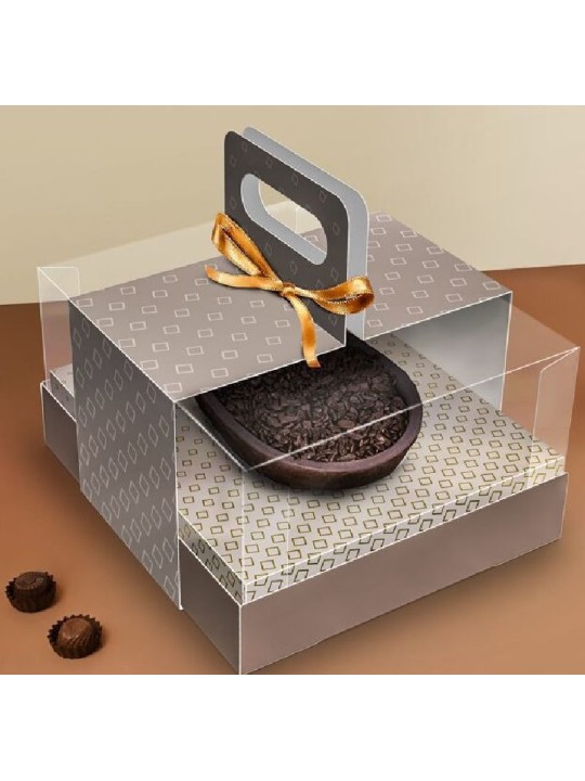 Caixa P/ Ovo Colher Classic Ajustavel C/Cinta 250/350Gr Fendi 19X16X10Cm Ref.5327 Boxid - Unidade Caixa P/ Ovo Colher Classic Ajustavel C/Cinta 250/350Gr Fendi 19X16X10Cm Ref.5327 Boxid - Unidade