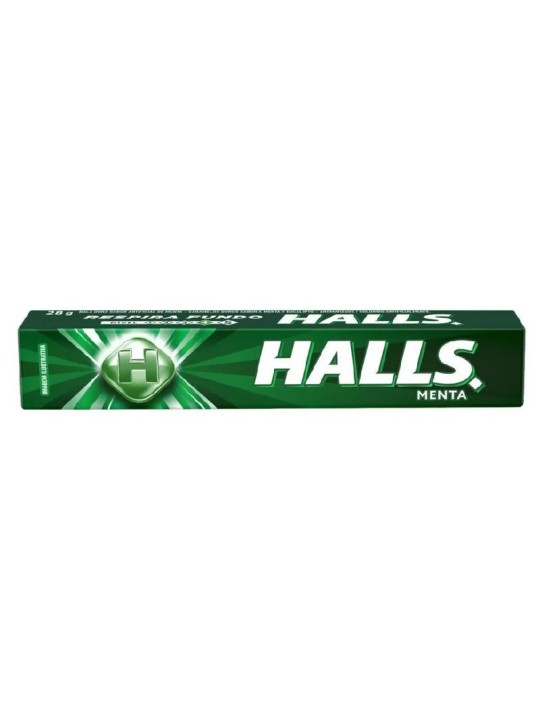 Halls Menta 28Gr Adams - Unidade