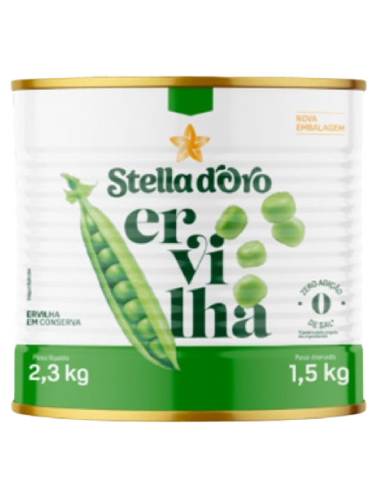 Ervilha Lata 1,5Kg Stella Doro - Unidade