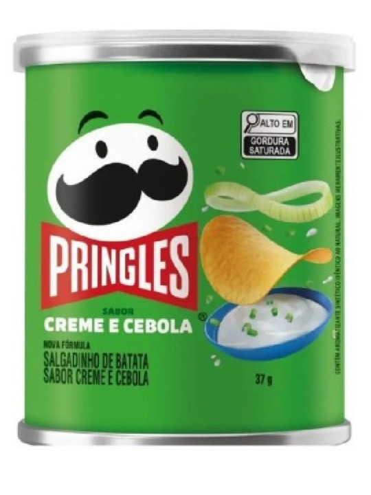 Batata Pringles Creme E Cebola 37Gr - Unidade