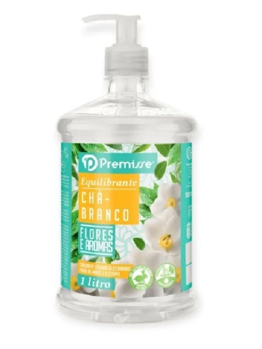 Sabonete Liquido Cha Branco 1 Lt Premisse - Unidade Sabonete Liquido Cha Branco 1 Lt Premisse - Unidade