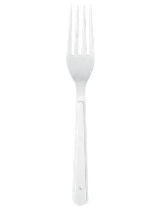 Garfo Forte Branco Gf-550 Cropac - Pacote C/50 Un
