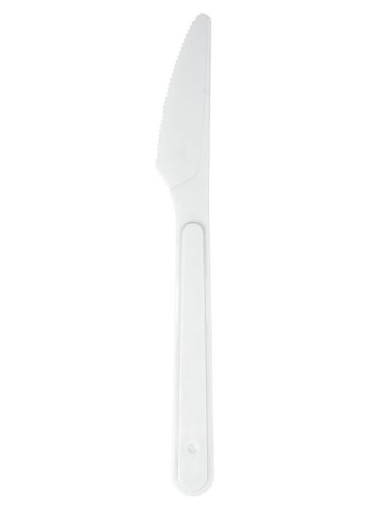 Faca Forte Branca Cropac Ff-540 - Pacote C/50 Un