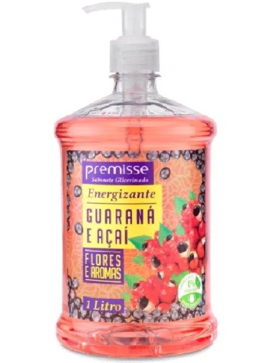 Sabonete Liquido Guarana E Açai 1Lt Premisse - Unidade