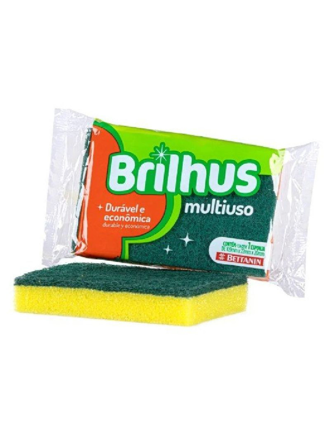 Esponja Multiuso Brilhus Bettanin - Unidade Esponja Multiuso Brilhus Bettanin - Unidade
