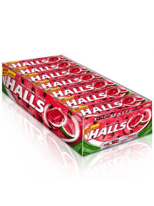 Halls Melancia C/21 Und