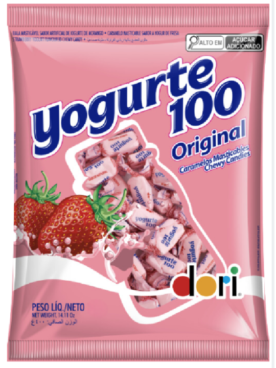 Bala Yogurte 600Gr Dori - Pacote