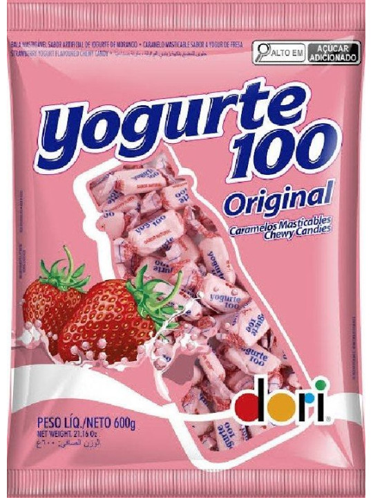 Bala Yogurte 600Gr Dori - Pacote