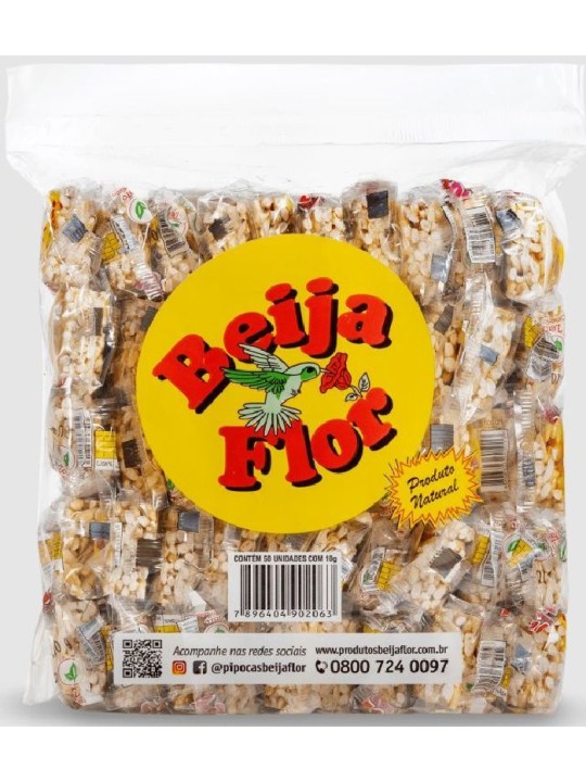 Arroz Doce Okoshi 50X10Gr Beija Flor - Pacote C/50 Un