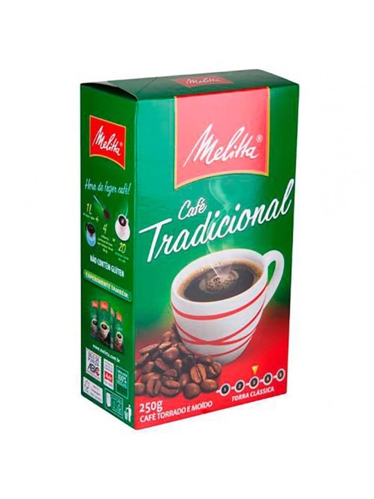 Cafe Tradicional 250Gr Melitta - Unidade